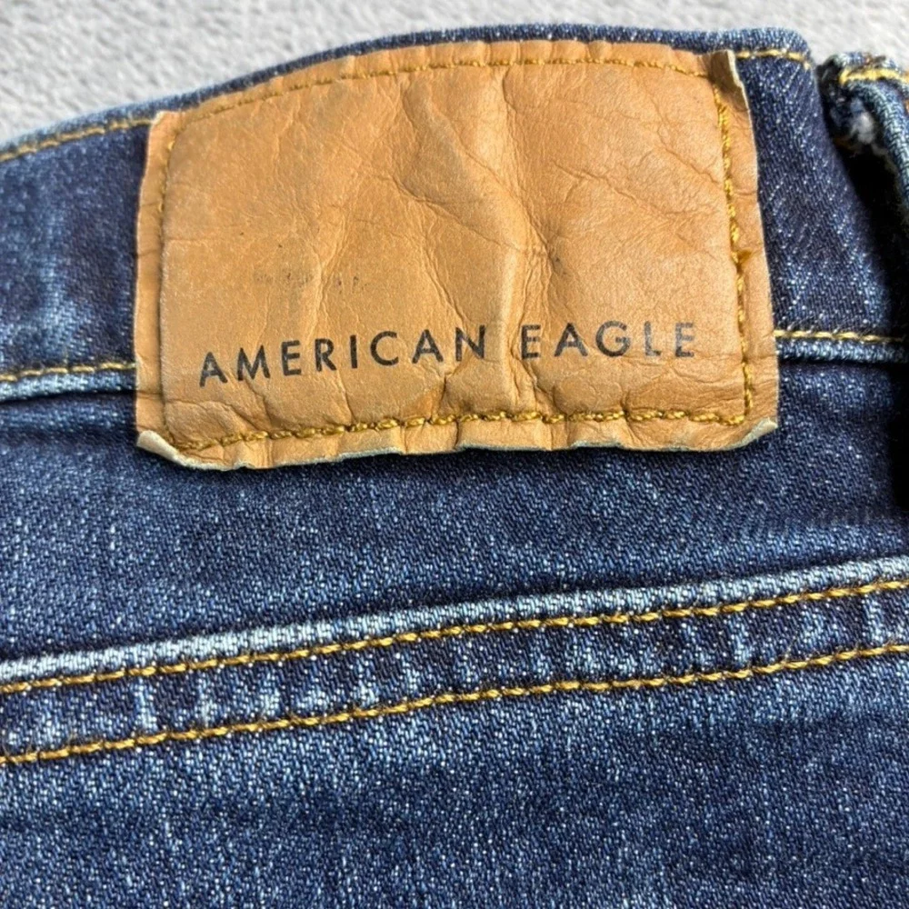 American Eagle Original Bootcut Jeans Men's‎ Med Wash Easy Flex Denim 36x31.5